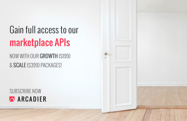 arcadier now offering api access with plans